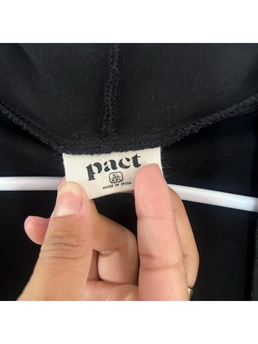Pact Women's Black Cardigan - Picture 2 of 6